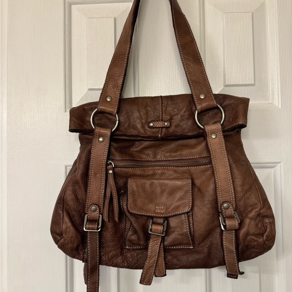 Johnny Was Leather bag